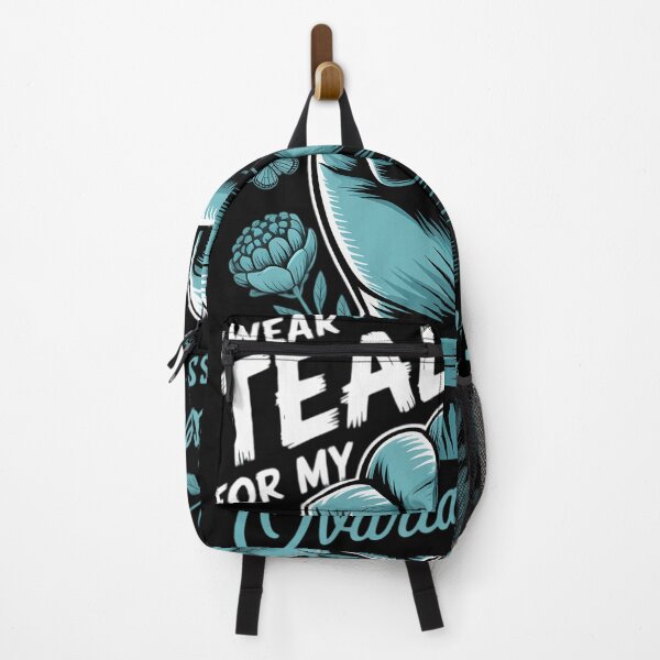 Item preview, I Wear Teal For My Sister Ovarian Cancer Awareness Hand designed and sold by DeadlockCrew.