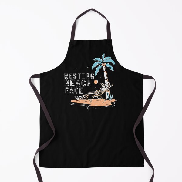 Item preview, Resting Beach Face Summer Skeleton Design Option 2 designed and sold by MouseDeSigns.