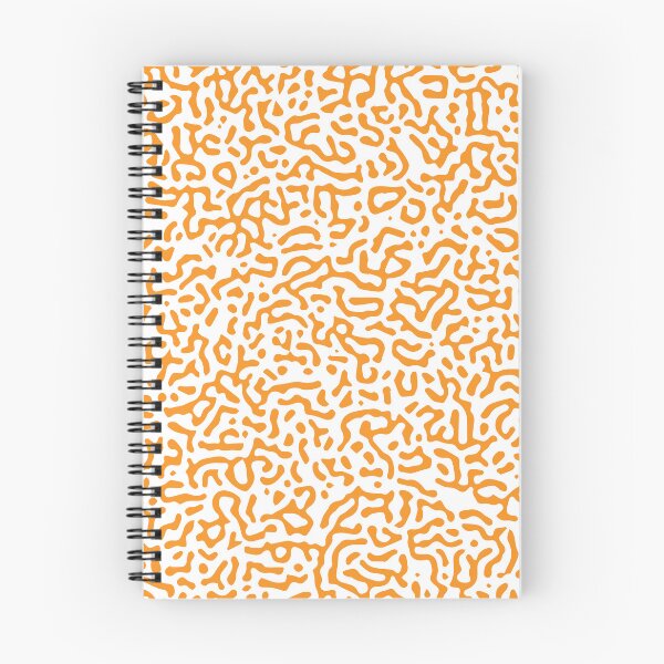 Item preview, Abstract Turing Pattern Puffer Fish Light Orange designed and sold by FunnyFeelingStudio.