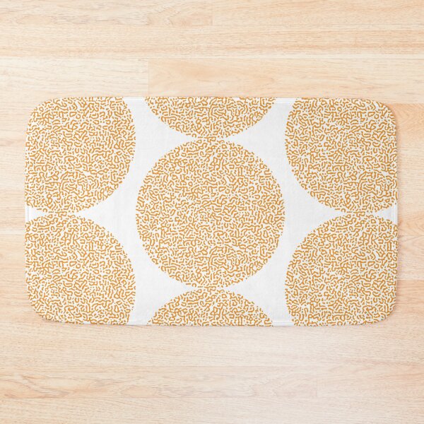 Item preview, Abstract Turing Pattern Puffer Fish Light Orange designed and sold by FunnyFeelingStudio.