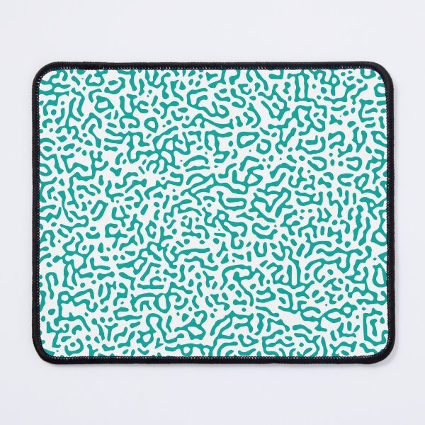 Item preview, Abstract Turing Pattern Puffer Fish Turquoise designed and sold by FunnyFeelingStudio.