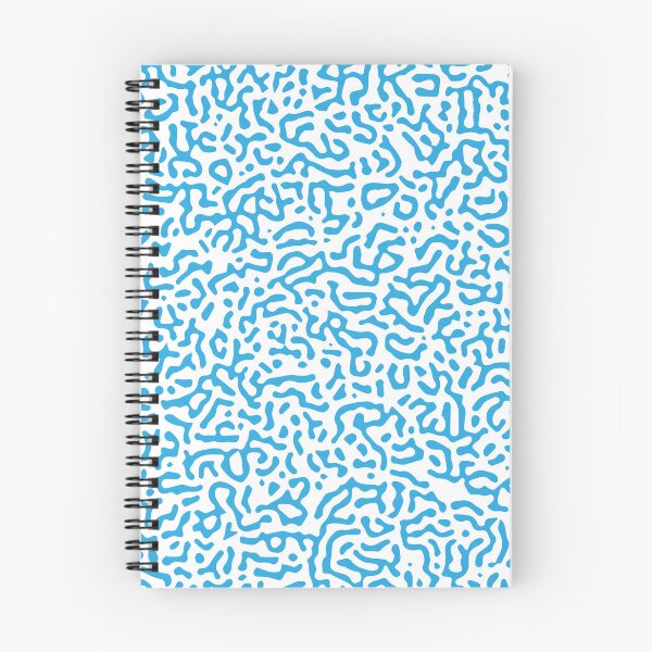 Item preview, Abstract Turing Pattern Puffer Fish Light Blue designed and sold by FunnyFeelingStudio.
