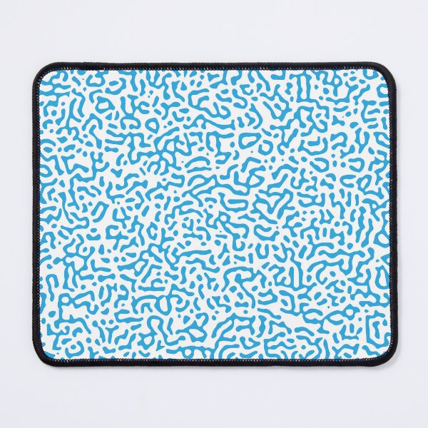 Item preview, Abstract Turing Pattern Puffer Fish Light Blue designed and sold by FunnyFeelingStudio.