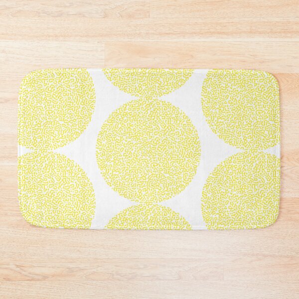 Item preview, Abstract Turing Pattern Puffer Fish Yellow designed and sold by FunnyFeelingStudio.