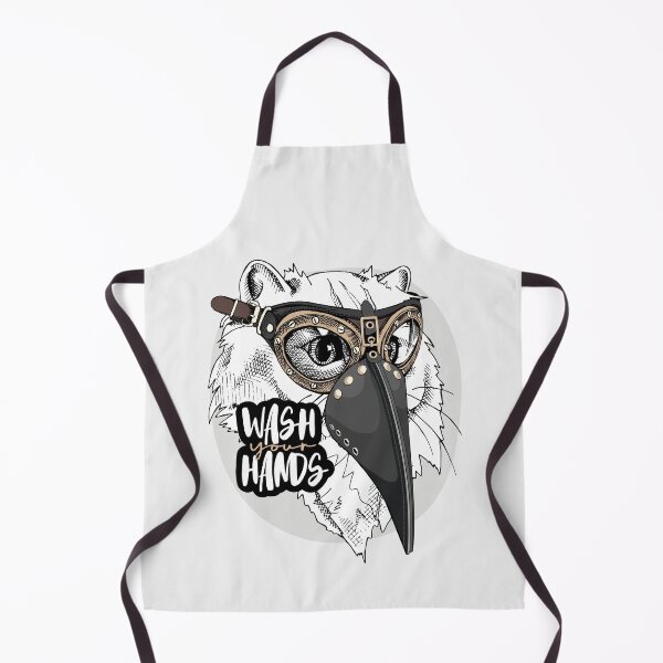 Item preview, Steampunk Cat Beak Doctor Graffiti designed and sold by Voodoo Store Paranormal Collections.