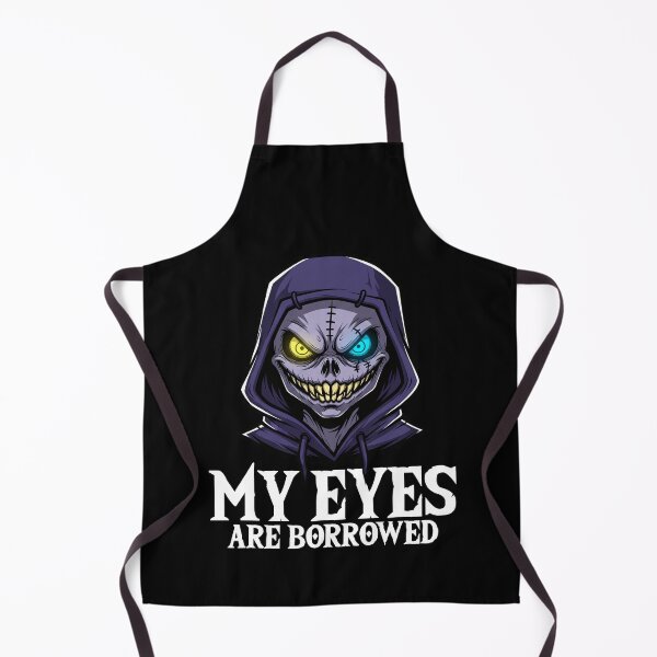 Item preview, MY EYES ARE BORROWED - MONSTER HALLOWEEN designed and sold by KEF Custom.