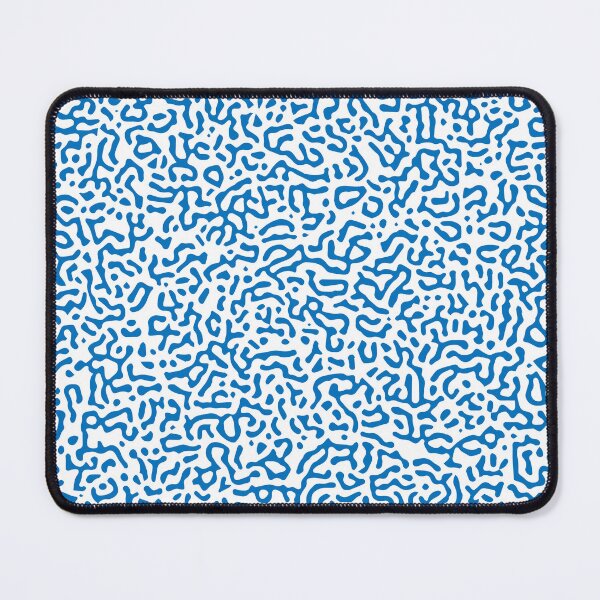 Item preview, Abstract Turing Pattern Puffer Fish Blue designed and sold by FunnyFeelingStudio.