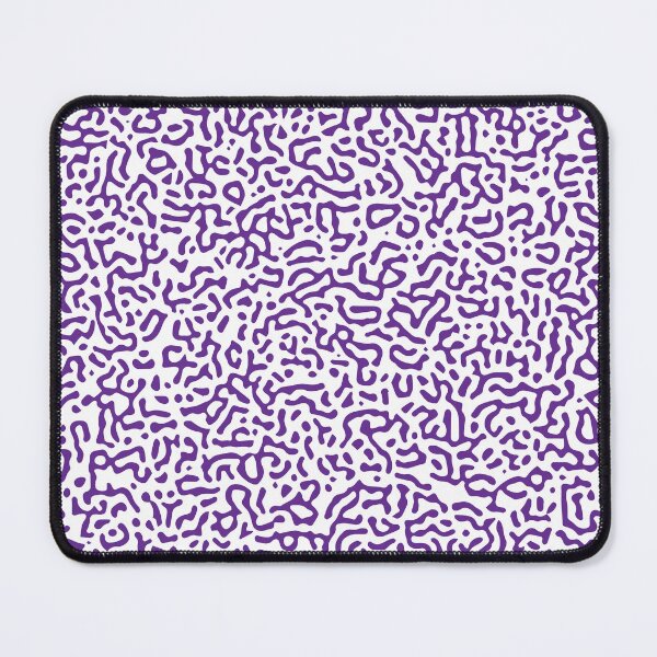 Item preview, Abstract Turing Pattern Puffer Fish Violet designed and sold by FunnyFeelingStudio.