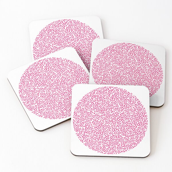 Item preview, Abstract Turing Pattern Puffer Fish Pink designed and sold by FunnyFeelingStudio.