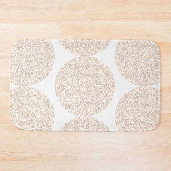 Item preview, Abstract Turing Pattern Pufferfish Apricot designed and sold by FunnyFeelingStudio.