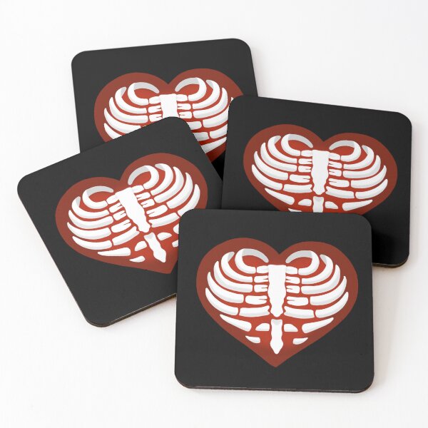 Item preview, Ribbed Heart designed and sold by The Noir Arts.