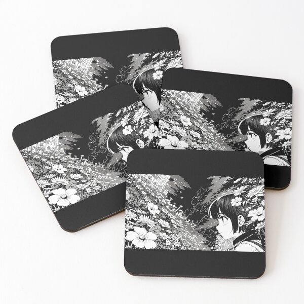 Item preview, Blooming Elegance - Manga Design designed and sold by MangaVersePrint.