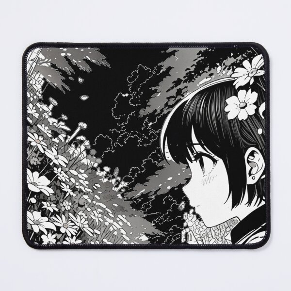 Item preview, Blooming Elegance - Manga Design designed and sold by MangaVersePrint.