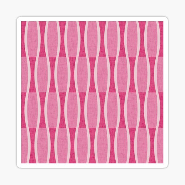 Item preview, Retro Pin Stripes Pink 634 designed and sold by tonymagnerart.