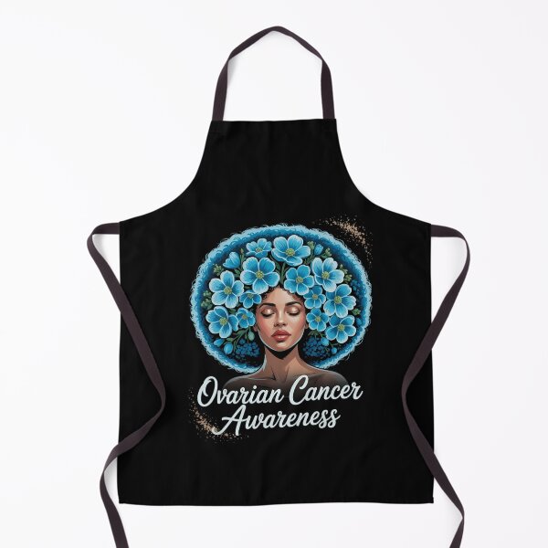 Item preview, Ovarian Cancer Awareness African Women Floral Hair designed and sold by DeadlockCrew.