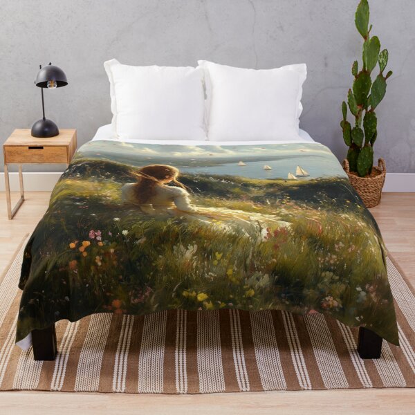 Item preview, Ghibli Style Enjoying The Valley_02 designed and sold by Man-Made-Art.