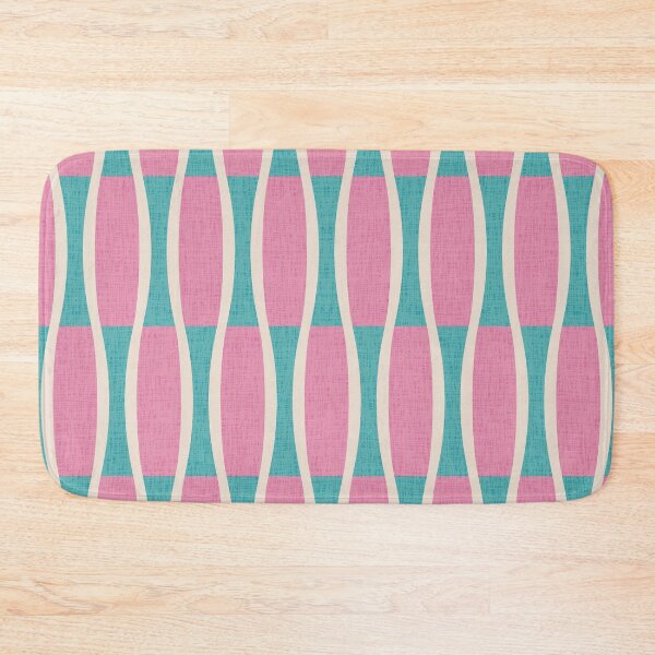 Item preview, Retro Pin Stripes Pink & Blue 635 designed and sold by tonymagnerart.