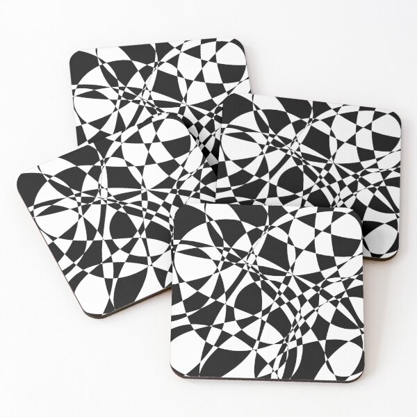 Item preview, Randomly Retro IV - Black And White Check designed and sold by QuestingPixel.