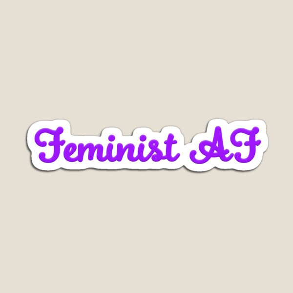 Item preview, Feminist AF - Purple designed and sold by sillyjess.