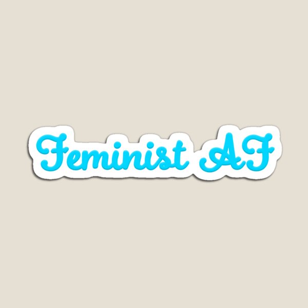Item preview, Feminist AF - Sky Blue designed and sold by sillyjess.