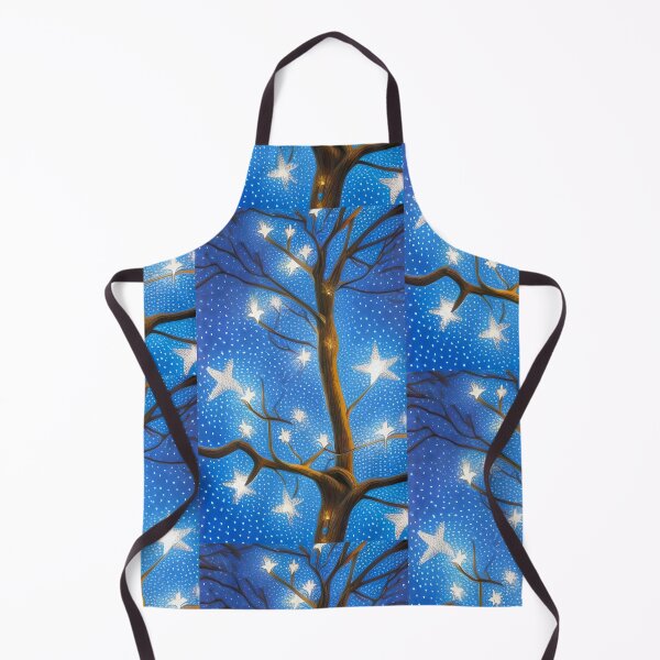 Artikelvorschau, Magischer Sternenbaum unter einem Winternachthimmel entworfen und verkauft von ConfuseLab Shop.