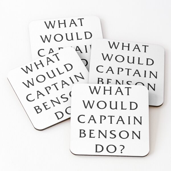 Item preview, What Would Captain Benson Do? designed and sold by jeminamarina.
