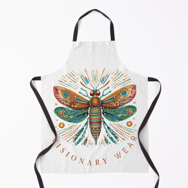 Aperçu de l'œuvre Visionary Chaquira Cosmic Libellule | Visionary Wear créée et vendue par CreandoLuzPDLL.