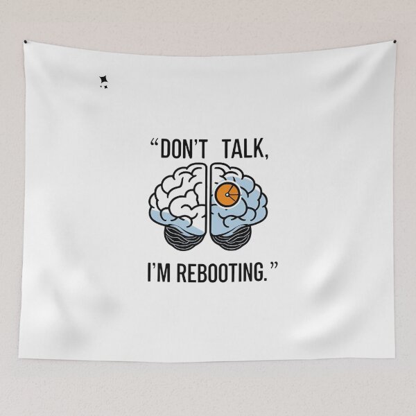 Item preview, Rebooting Brain Graphic Tee designed and sold by TheTeeSpark.