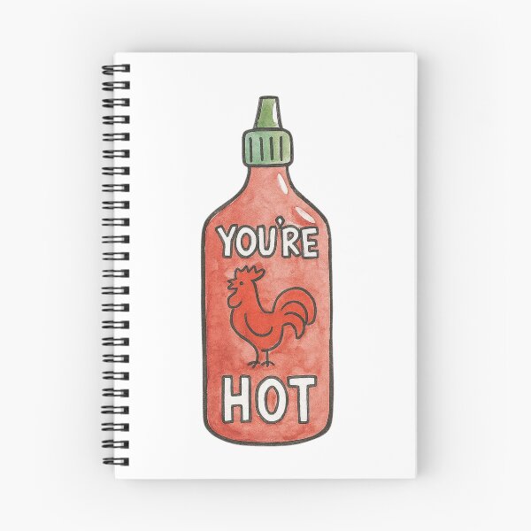 Item preview, You’re Hot – Spicy Sauce designed and sold by blacksugarkw.
