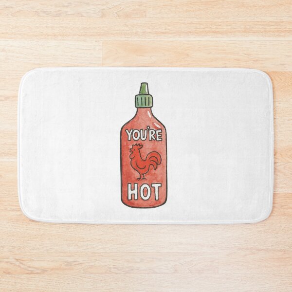 Item preview, You’re Hot – Spicy Sauce designed and sold by blacksugarkw.