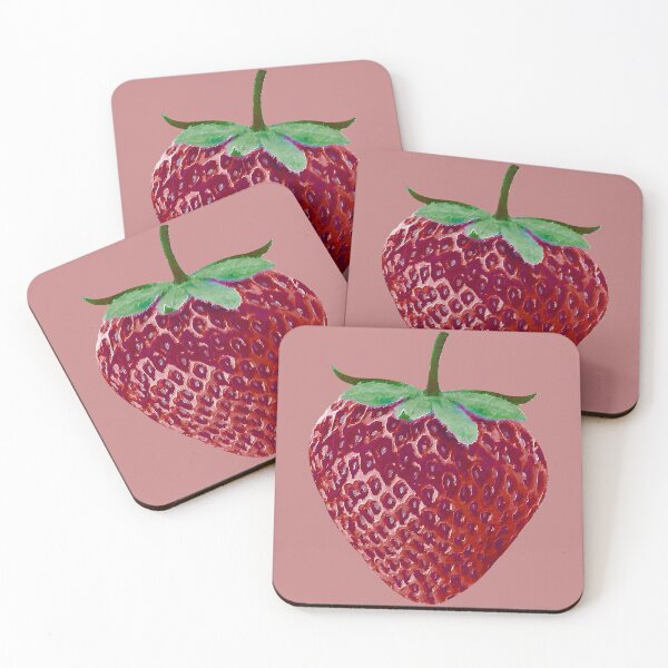 Item preview, Strawberry, Hand painted designed and sold by artoriginal.