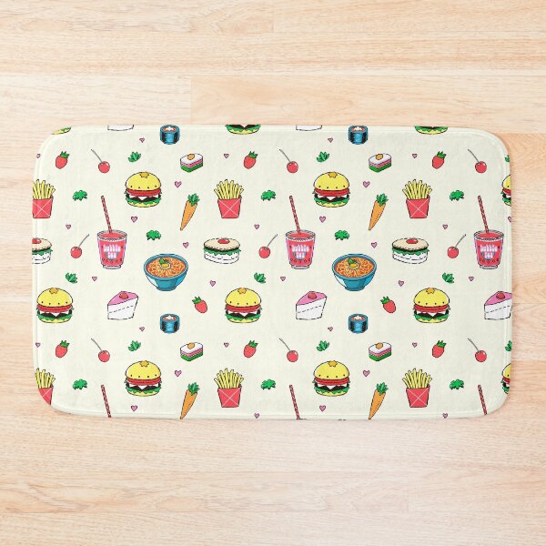 Item preview, Cute Delicious Food Drink Doodle Pattern Sticker Pack designed and sold by tanjica.