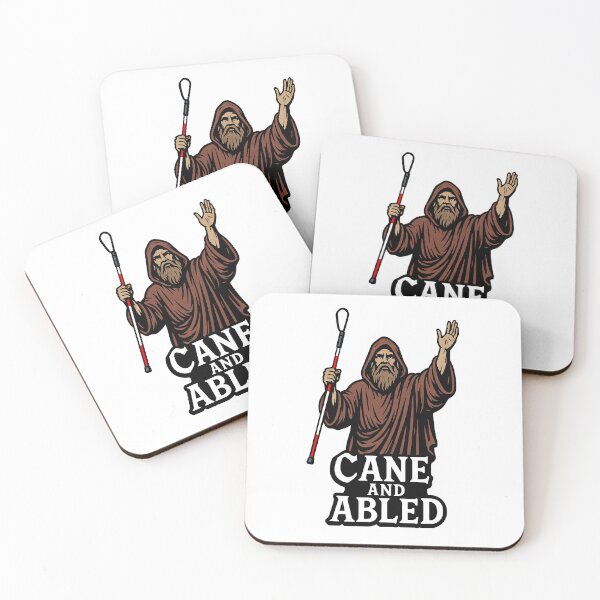 Item preview, Cane and Abled – Blind Humor Biblical Pun designed and sold by Eyepatch-Jacks.