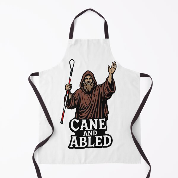 Item preview, Cane and Abled – Blind Humor Biblical Pun designed and sold by Eyepatch-Jacks.
