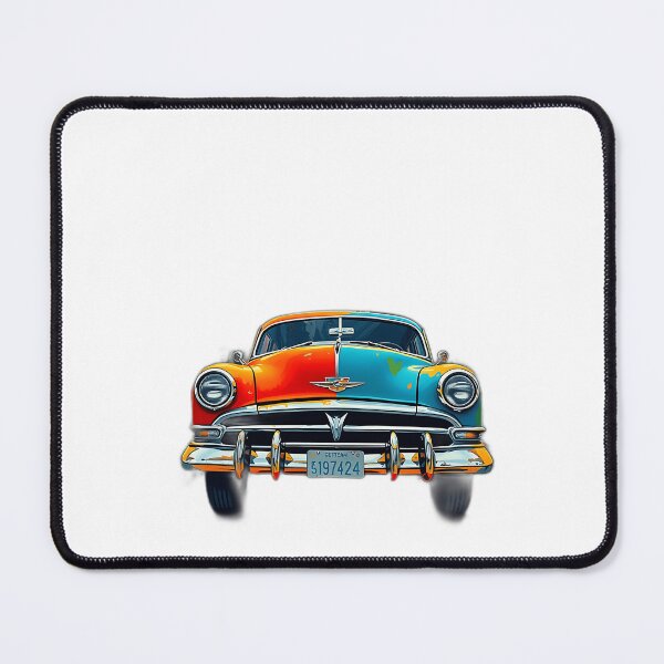 Item preview, Vintage Car with Streetlights Artwork designed and sold by sharon1210.