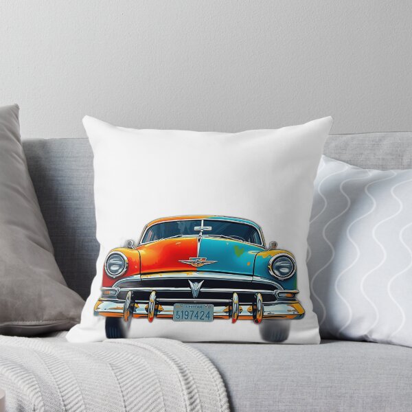 Item preview, Vintage Car with Streetlights Artwork designed and sold by sharon1210.