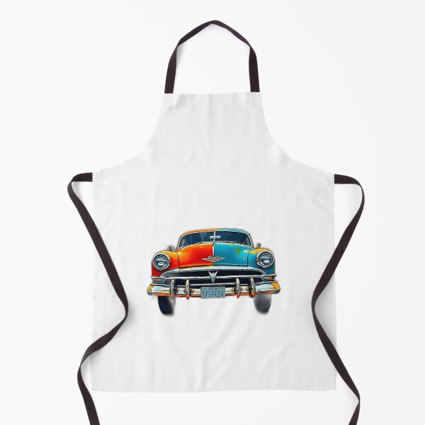 Item preview, Vintage Car with Streetlights Artwork designed and sold by sharon1210.
