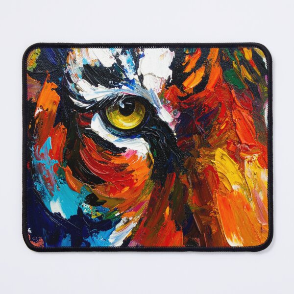 Item preview, tiger face oil paint designed and sold by optimusprime39.