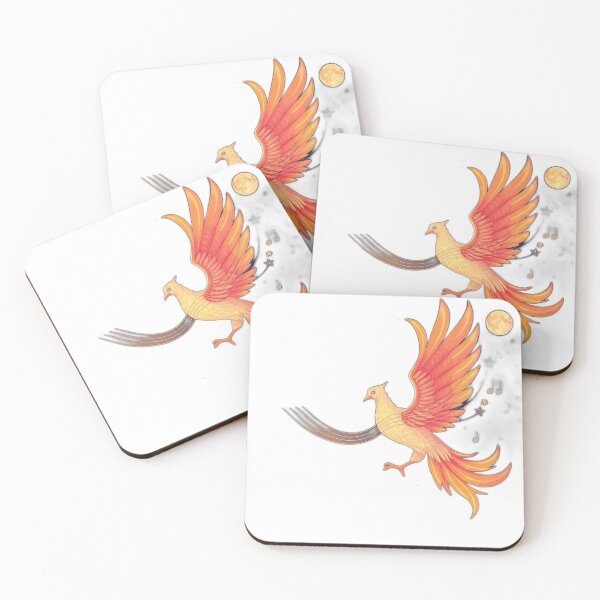 Item preview, Phoenix Harmony with Music Notes designed and sold by sharon1210.