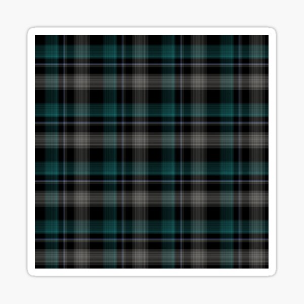 Item preview, Teal and Gray Faux Tartan Pattern designed and sold by Auxifur.