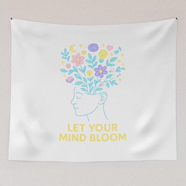 Item preview, Let Your Mind Bloom designed and sold by PastimeMastery.