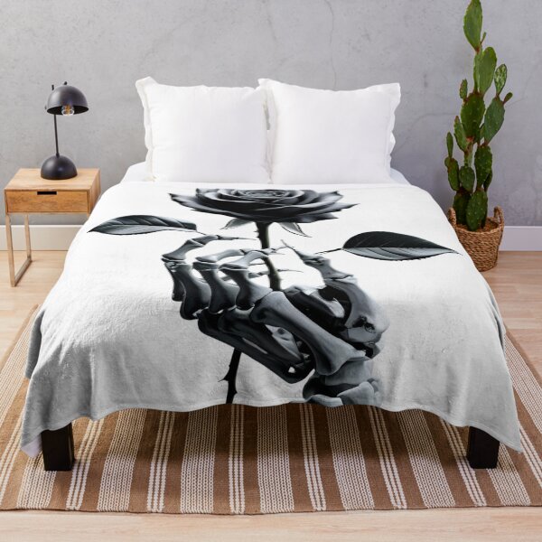Item preview, Gothic Elegance: Skeleton Hand with Rose designed and sold by Skyla007.