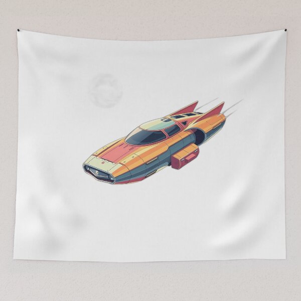 Item preview, Vintage Sci-Fi Flying Car designed and sold by sharon1210.