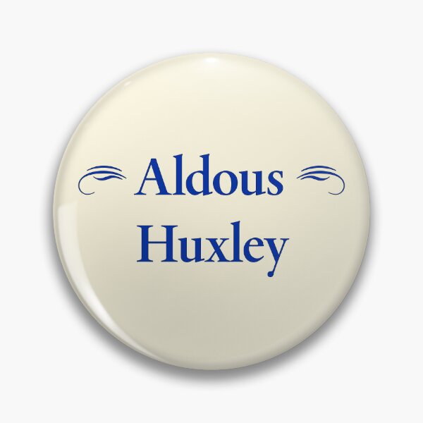 Item preview, Aldous Huxley, English Writer, Classic Literature designed and sold by CharlottePlaceArt.
