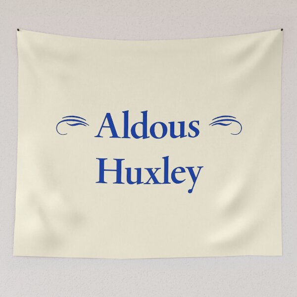 Item preview, Aldous Huxley, English Writer, Classic Literature designed and sold by CharlottePlaceArt.