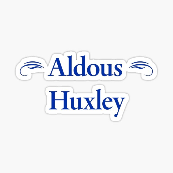 Item preview, Aldous Huxley, English Writer, Classic Literature designed and sold by CharlottePlaceArt.