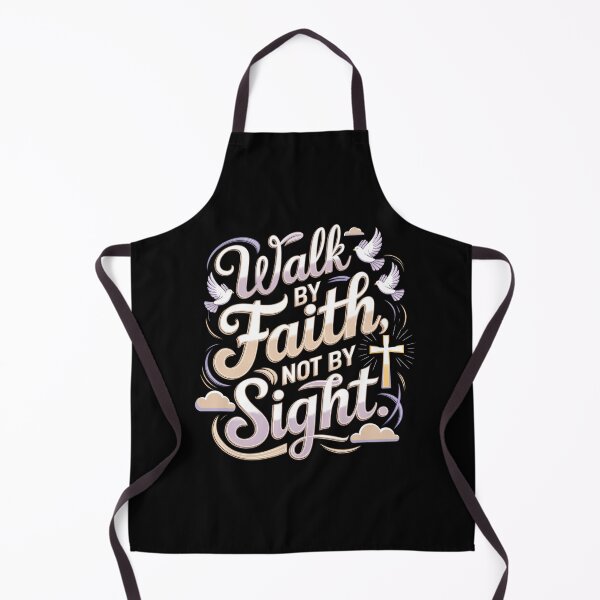 Item preview, Walk By Faith Not By Sight Christian Faith and Light Quote designed and sold by Taans-Creation.
