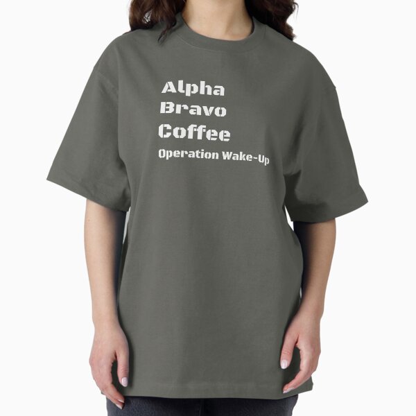 Item preview, Alpha Bravo Coffee: Operation Wake-up designed and sold by Teetailers.
