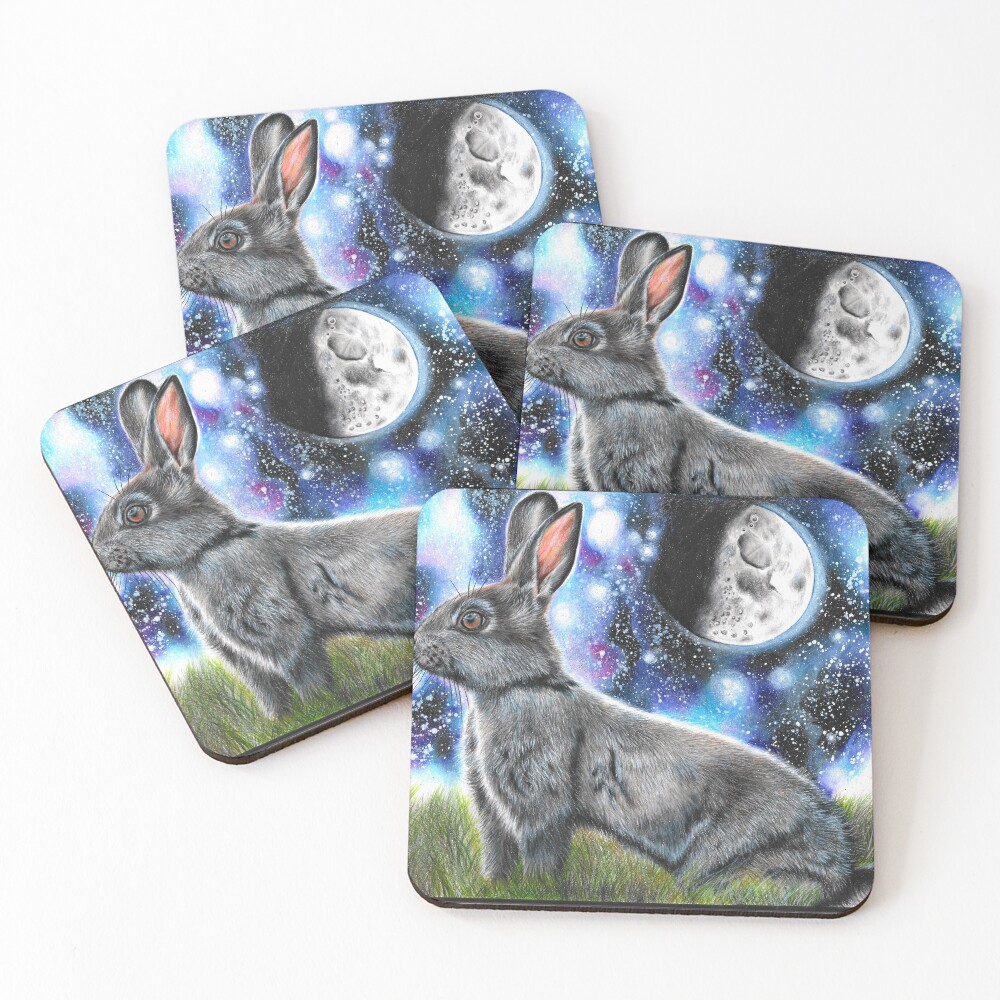 Item preview, Coasters (Set of 4) designed and sold by CozyRainRabbit.