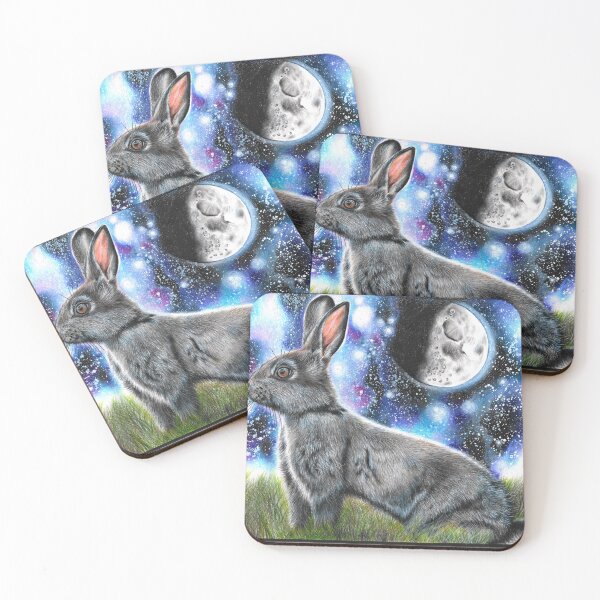 Item preview, Night Rabbit designed and sold by CozyRainRabbit.